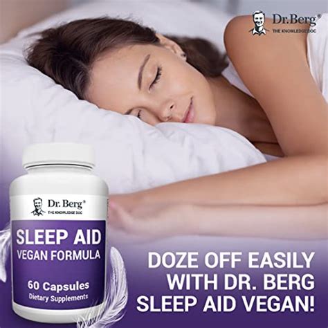 Dr Berg Sleep Aid Fórmula Vegana Soporte Totalmente Natural