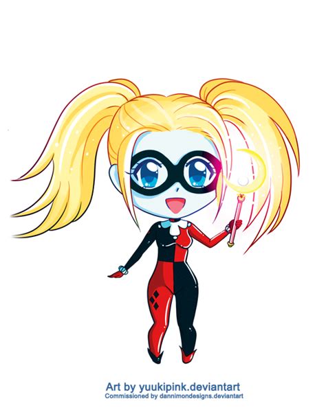 Harley Quinn Chibi By Yuukipink On Deviantart