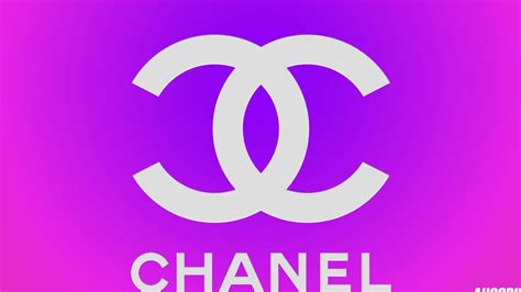 Chanel Logo In Pink And Purple Background Hd Chanel Wallpapers Hd