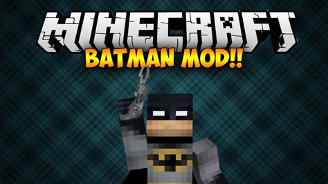 Minecraft Batman Mod Youtube