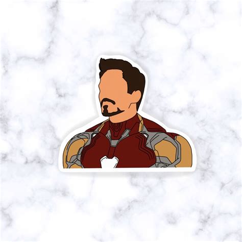 Ironman Glossy Stickerlaptop Decal Etsy In 2021 Marvel Paintings