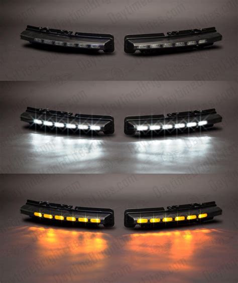Headlights For Ford Taurus 2015 2018 Car Drl Daytime Running Lights