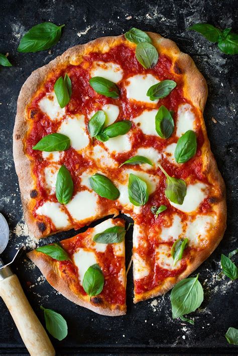 This Margherita Pizza Is Sure To Be A Hit Pizza Crust Is Topped With A
