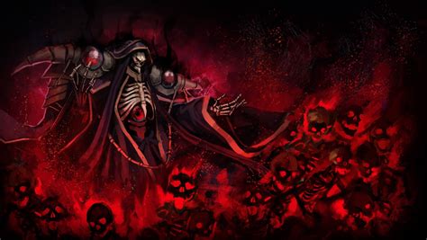 Hd Wallpaper Anime Overlord Ainz Ooal Gown Hd