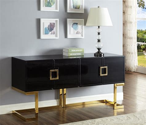 Browse a wide selection of sideboard buffet in a variety of styles at the best price for you. Beth Sideboard/ Buffet (Black/ Gold) by Meridian Furniture ...