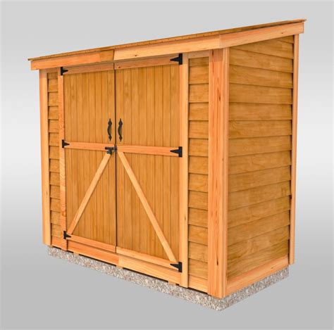 Outdoor Living Today 8x4 Spacesaver Storage Shed Double Doors Kit