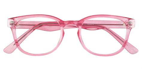 Swirl Classic Square Prescription Glasses Pink Womens Eyeglasses