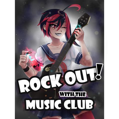 Yandere Simulator Music Club Poster By Neronda On Deviantart