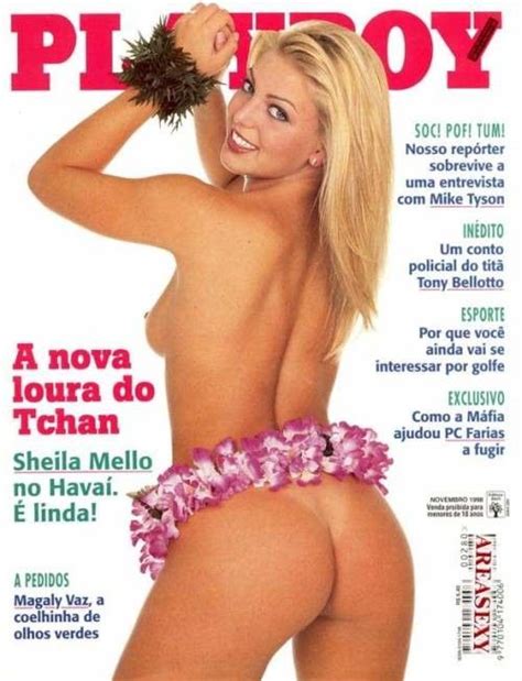 Sheila Mello Nua Pelada Revista Playboy Mulher Pelada Mulheres Nuas
