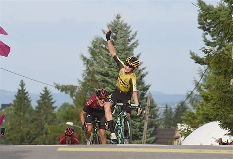 Harm vanhoucke probeerde het ook op de slotklim. August 9, 2019 cycling news by BikeRaceInfo