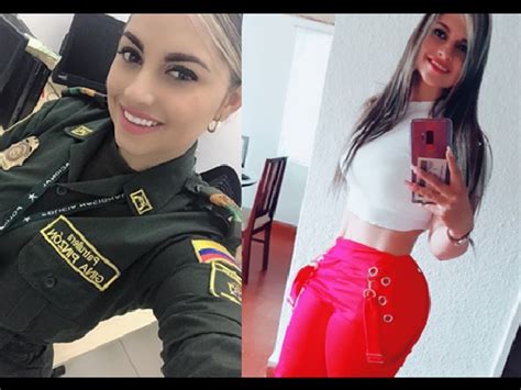 Ella Es Gina Pinz N La Patrullera Cale A Considerada La Polic A M S Sexy Del Pa S Tubarco