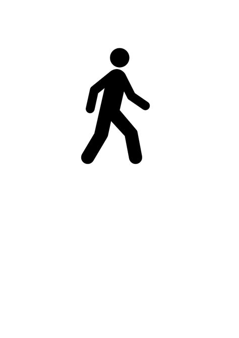 Walking Figure Clipart Best