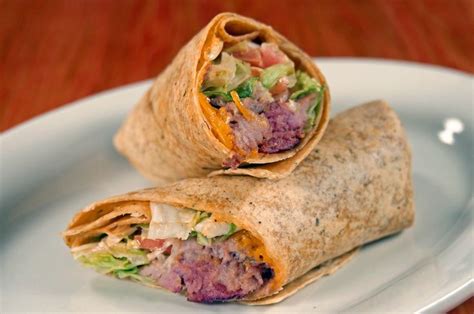 Refill the injector as needed. Carolina Pork Wrap. Sun-dried tomato wrap stuffed with our ...