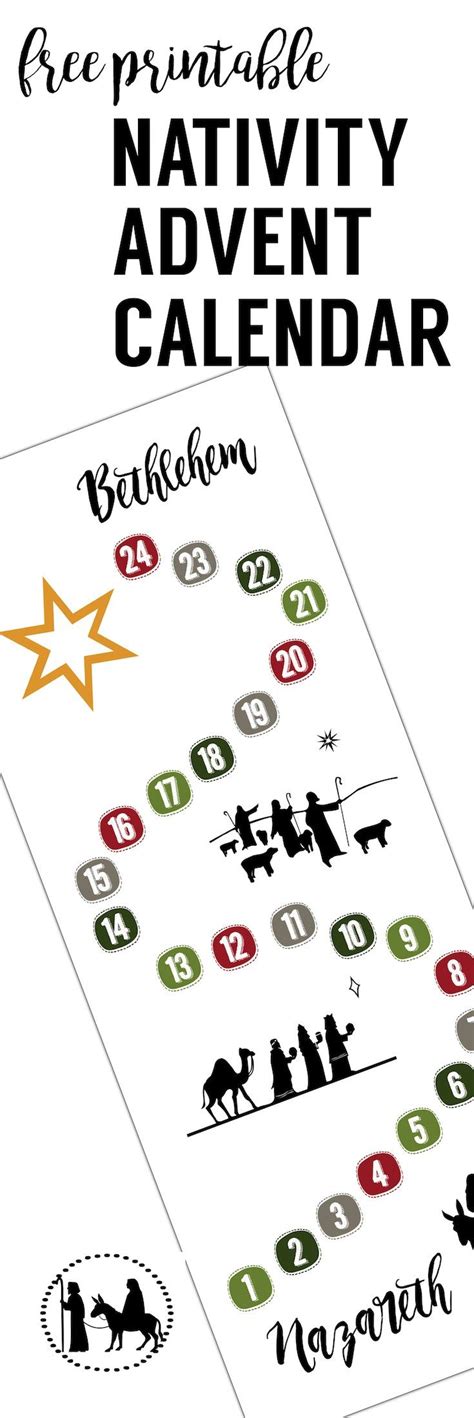 Free Advent Calendar Printable Paper Trail Design Printable Advent