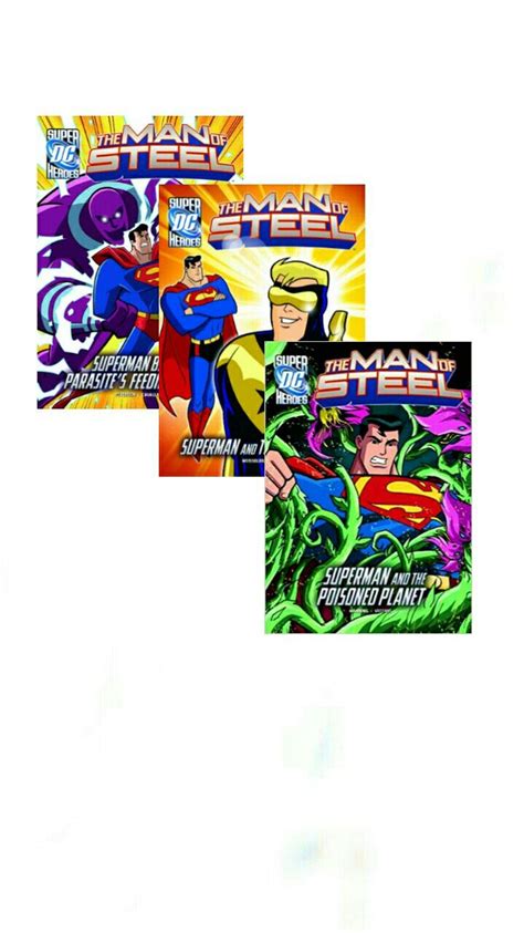 Buy 3 Dc Comics Bookman Of Steel Superman And The Man Of Gold Man Of