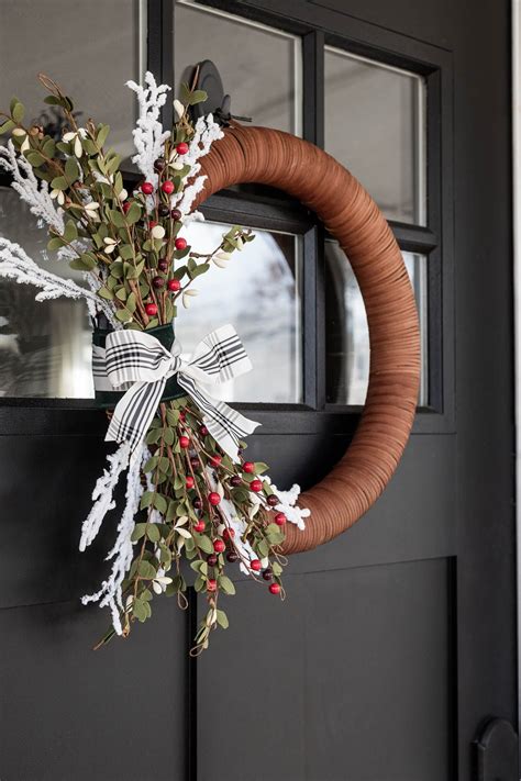 How To Make A Modern Christmas Wreath Cherished Bliss Christmas