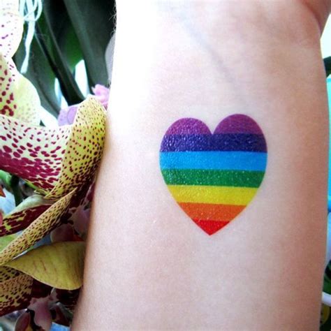 Rainbow Heart Tattoo Designs Rainbow Heart Tattoo Rainbow Tattoos
