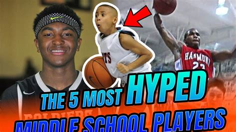 The Most Over Hyped Middle School Basketball Players Part 1 Youtube
