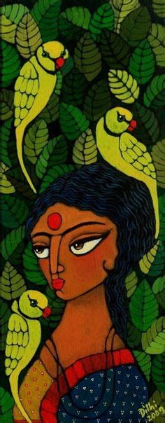 Painting By Swapna Augustine She Was Born In Kerala Without Both Her