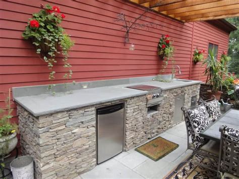 The cost of building an outdoor kitchen, much like indoor kitchen renovation, varies depending on the materials and appliances you choose. Outdoor Modular Kitchen Cabinet Systems - For an Outdoor ...