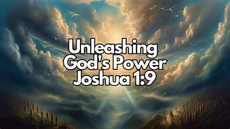 Unleashing Gods Power Within Finding Courage In Joshua 19 Youtube