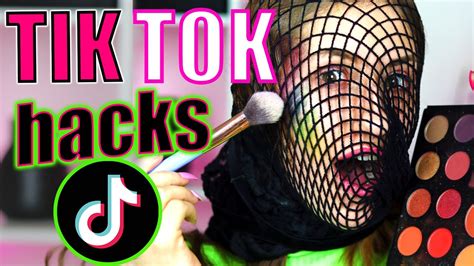 Testing Viral Tiktok Beauty Hacks And Makeup Trends Youtube