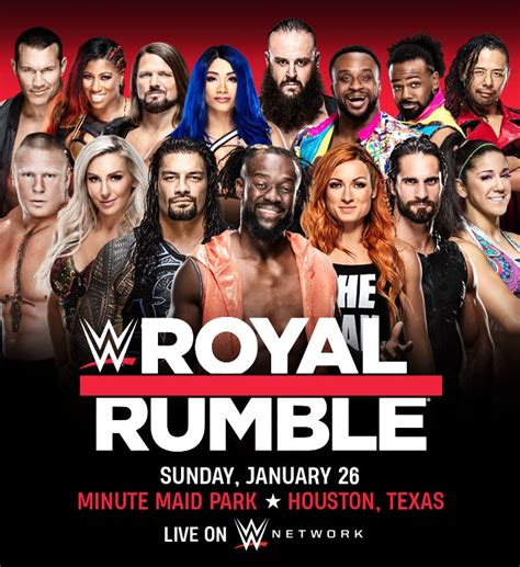 With drew galloway, joe anoa'i, windham rotunda, bryan danielson. تحميل عرض المصارعه الحره WWE Royal Rumble 2020 26.01.2020 ...