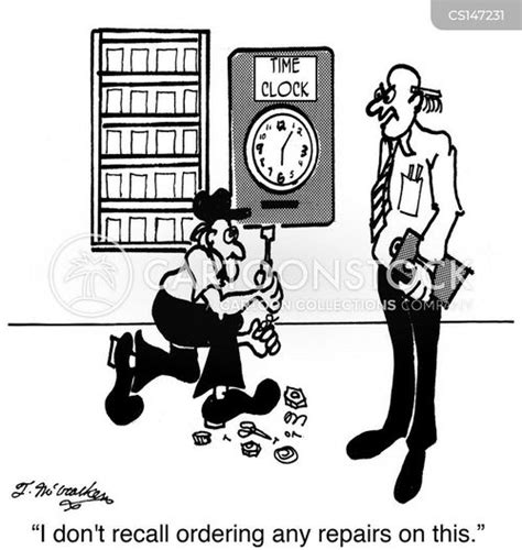 Time Clocks Cartoons And Comics Funny Pictures From Cartoonstock