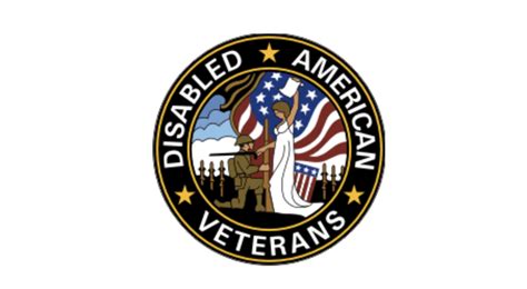 4 Us Military Disabled American Veterans Logo Bumper Sticker Decal Usa