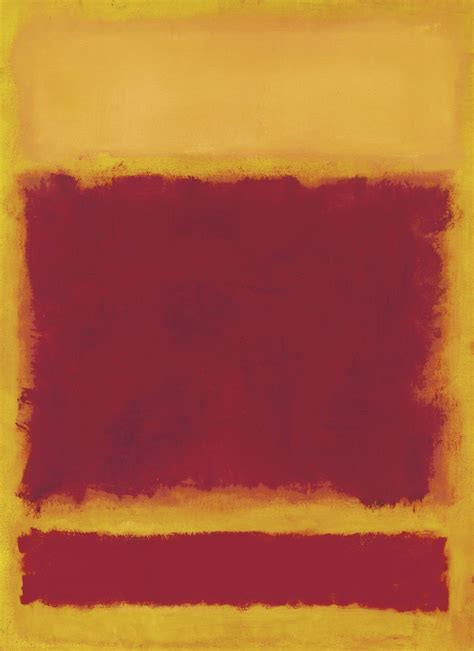 Stunning Composition By Mark Rothko