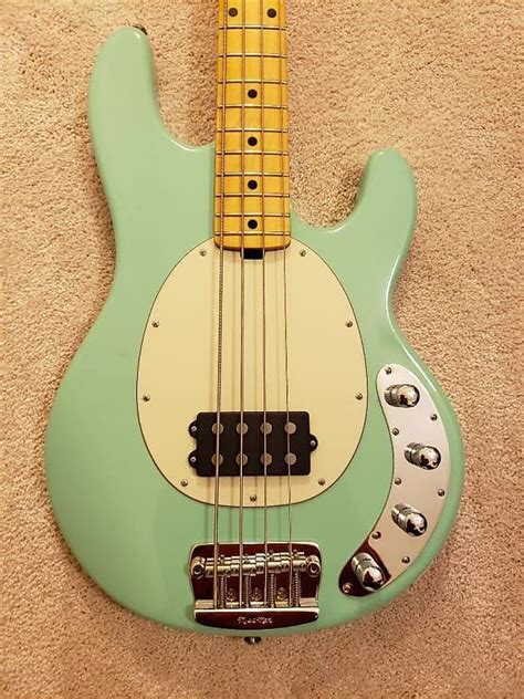 Recommended by the wall street journal. Ernie Ball Music Man StingRay 4 H Powder Blue in 2020 ...