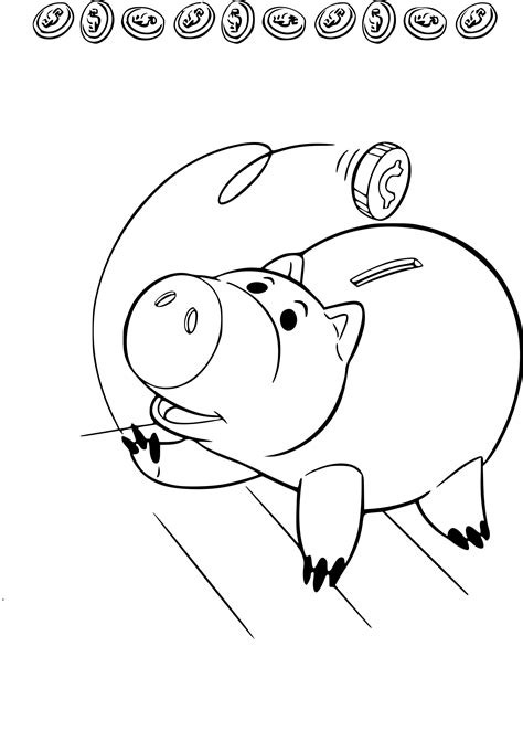 Coloriage Cochon Toy Story Dessin Gratuit Imprimer