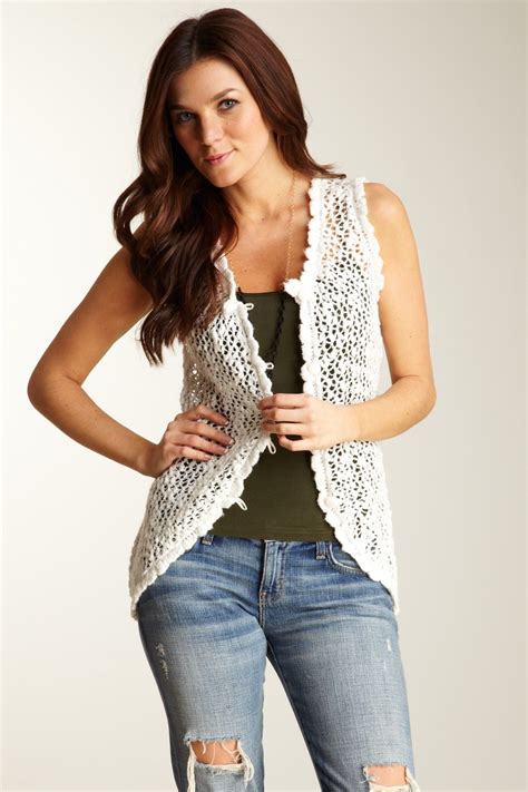 Bask Atelier Sleeveless Crochet Vest 86 Crochet Fashion Crochet