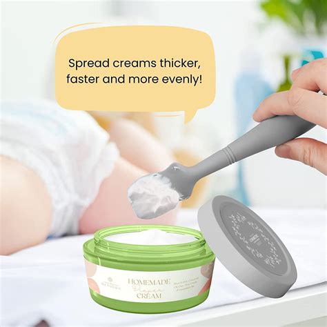 2 Pack Baby Diaper Cream Brush Diaper Cream Spatula Applicator