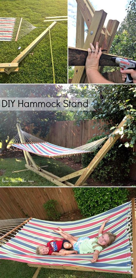 Make Diy Hammocks • The Garden Glove Diy Hammock Hammock Stand Outdoor