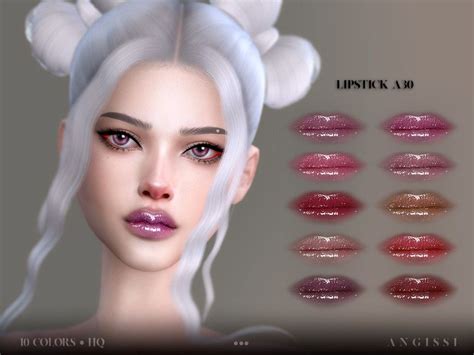 Lipstick A30 The Sims 4 Catalog In 2022 Lipstick Sims 4 Makeup