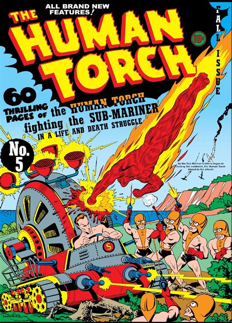 Human Torch Comics Vol 1 5 Fall Marvel Database