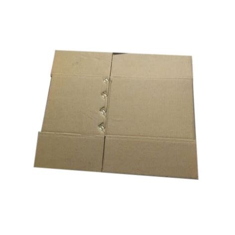 Brown Kraft Paper Plain Duplex Packaging Boxes Weight Holding Capacity Kg