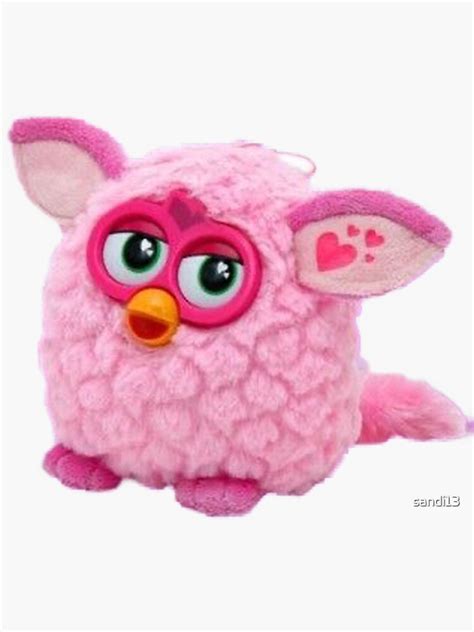 Pink Furby Sticker For Sale By Sandi13 Redbubble