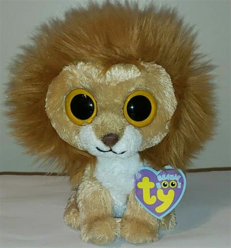 Ty Beanie Boos 7136034 King Lion 15 Cm For Sale Online Ebay