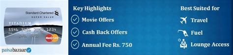 Moreover, every reward point earned equals inr 1. Standard Chartered Bank (SCB) Credit Card: Apply Online - 16 December 2019