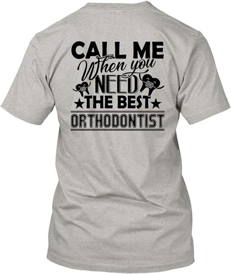 On Yellow The Best Orthodontist Tshirts For Men Womens