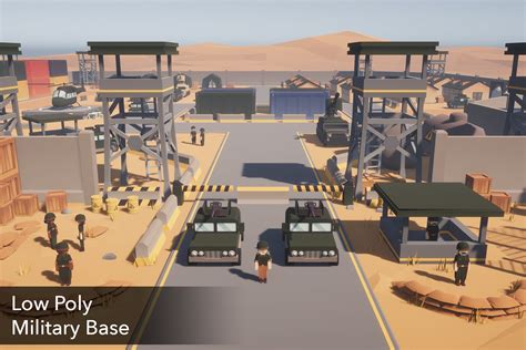 Free Low Poly Military Base Freedom Club Developers