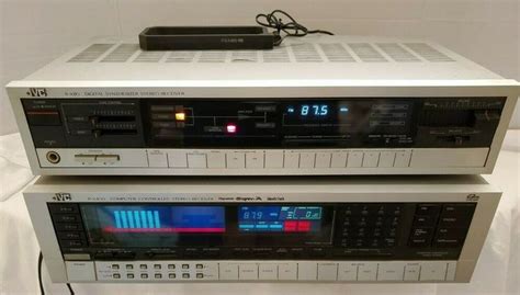 Lot Vintage Jvc R X400 R X110 Computer Controlled Stereo Receiver