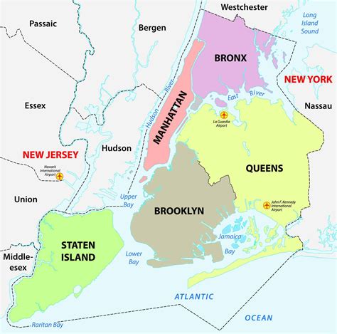 Quartiers De New York 5 Boroughs à Découvrir Lors De Votre Séjour