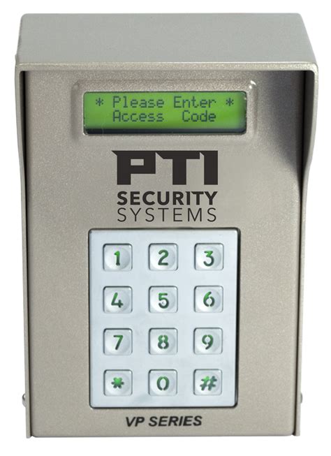 Pti Access Control Keypads Pti Security Systems