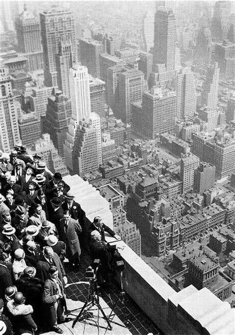 may 1 1931 opening of empire state building vintage new york city old photos