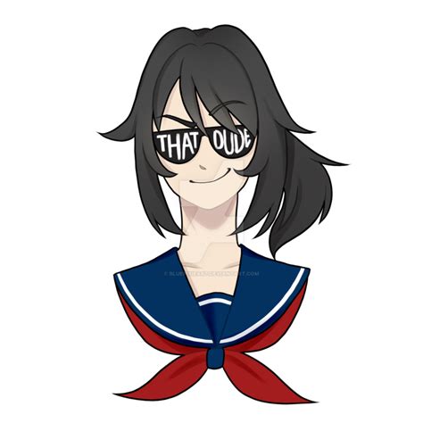 Наклейка Yandere Chan Png Avatan Plus