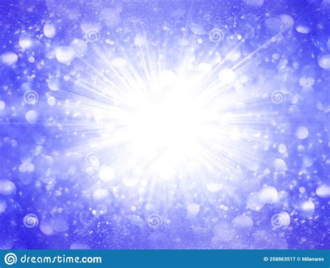 Colorful Rays Of Light Abstract Burst Background Stock Illustration