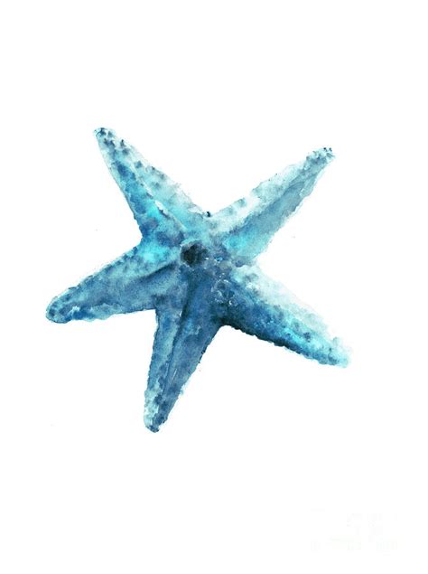 Blue Starfish Art
